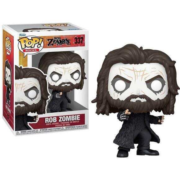 Funko Pop Music Rob Zombie Dragula - Rocks Vinyl Figure # 337 (Hard-Shell Case) - Picture 1 of 7